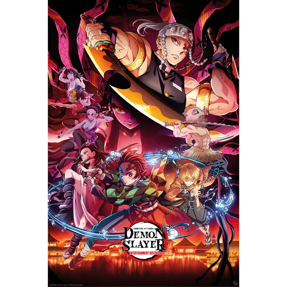 Demon Slayer Entertainment District Poster | 61x91.5cm Print