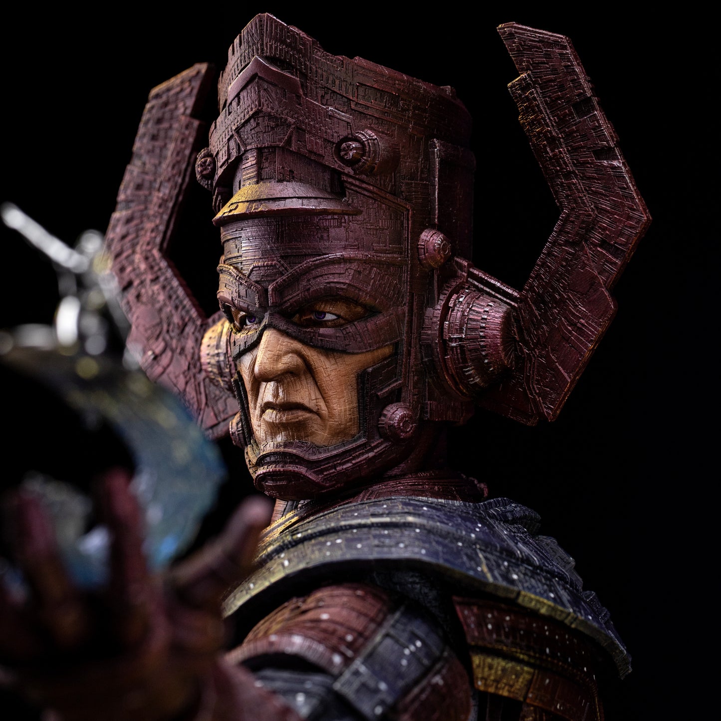 Diorama Deluxe de Galactus - Los Cuatro Fantásticos - Estatua semiartística a escala 1/20