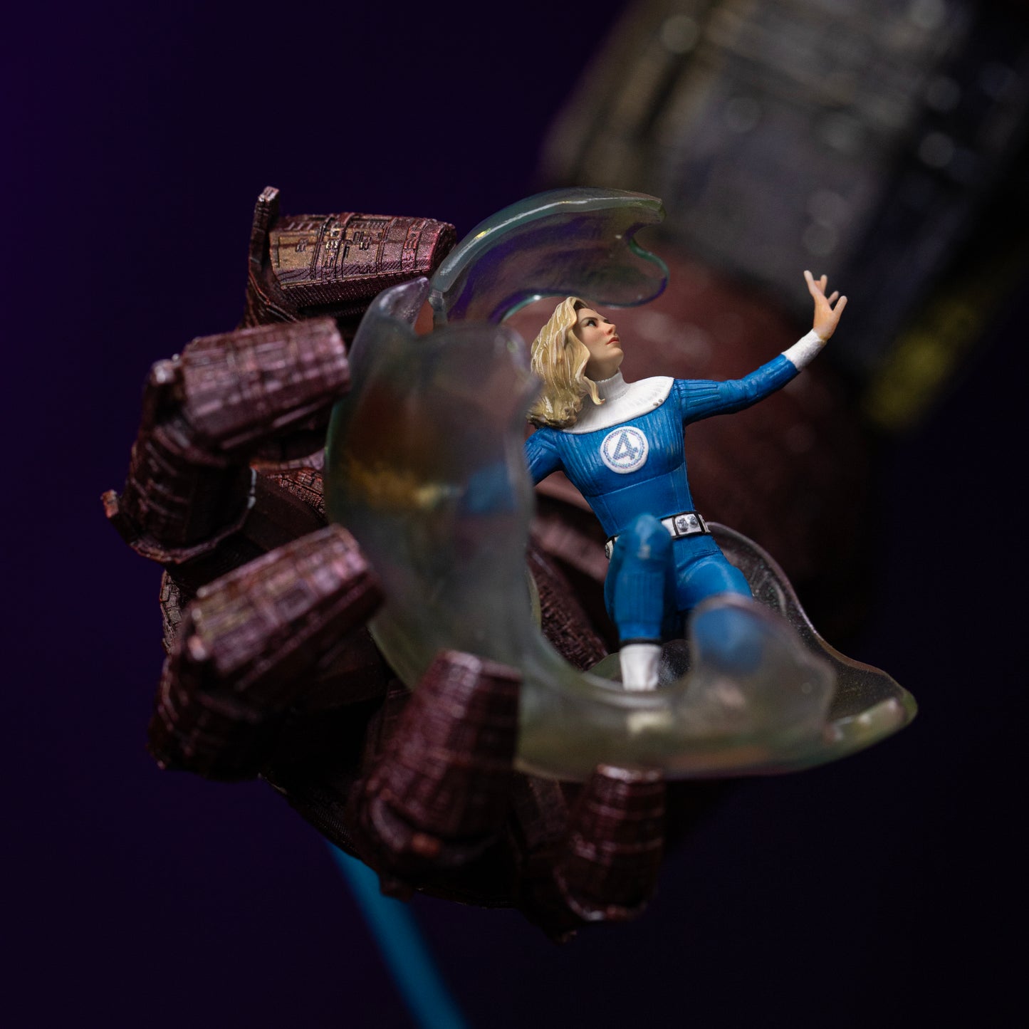 Diorama Deluxe de Galactus - Los Cuatro Fantásticos - Estatua semiartística a escala 1/20