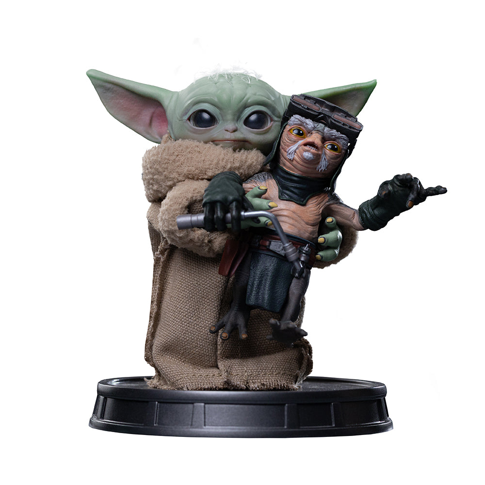 Grogu No Squeezy Statue - Iron Studios Grogu Collection – HeroHaven
