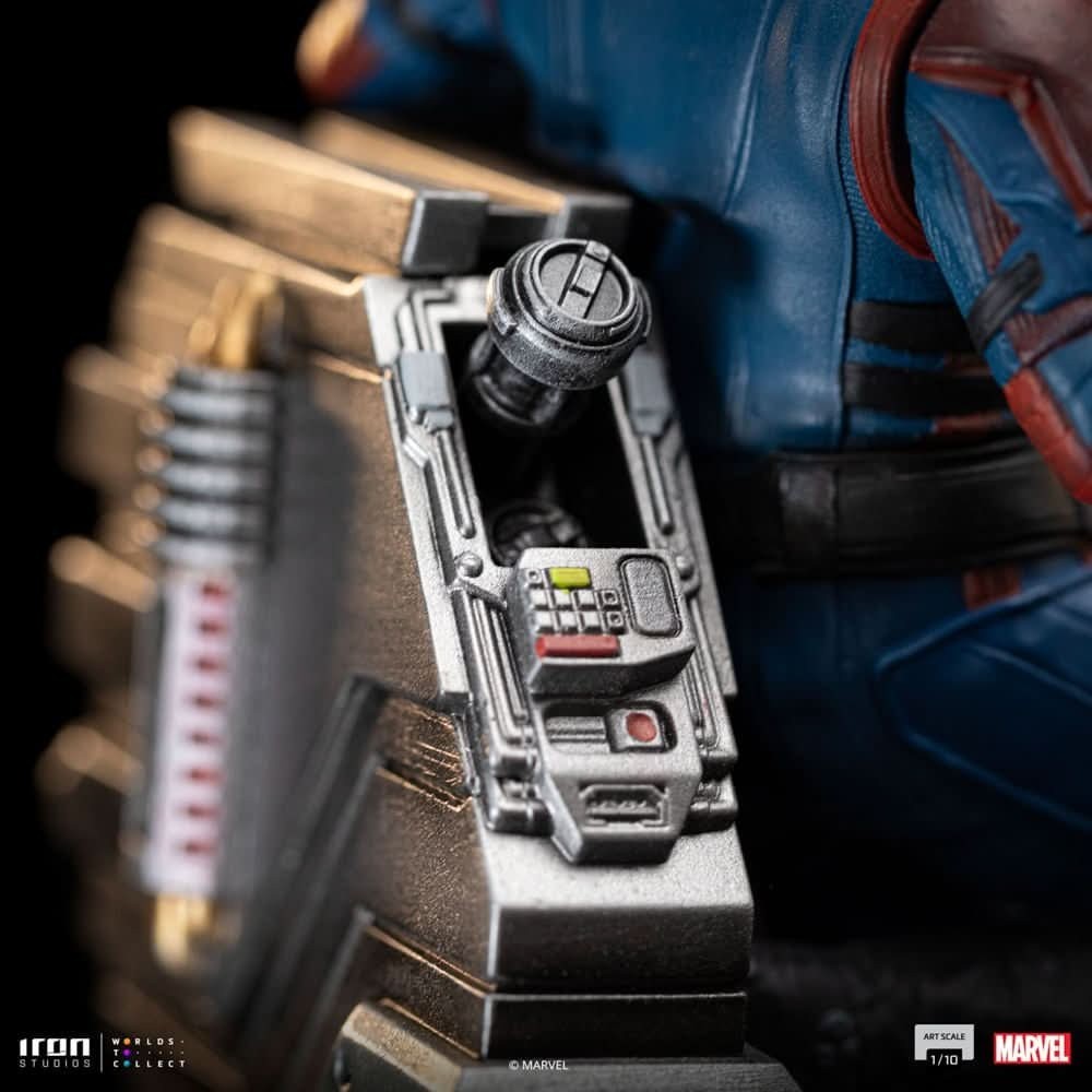 Star Lord - Guardians of the Galaxy 3 - Art Scale 1/10 Statue - Machinery closeup