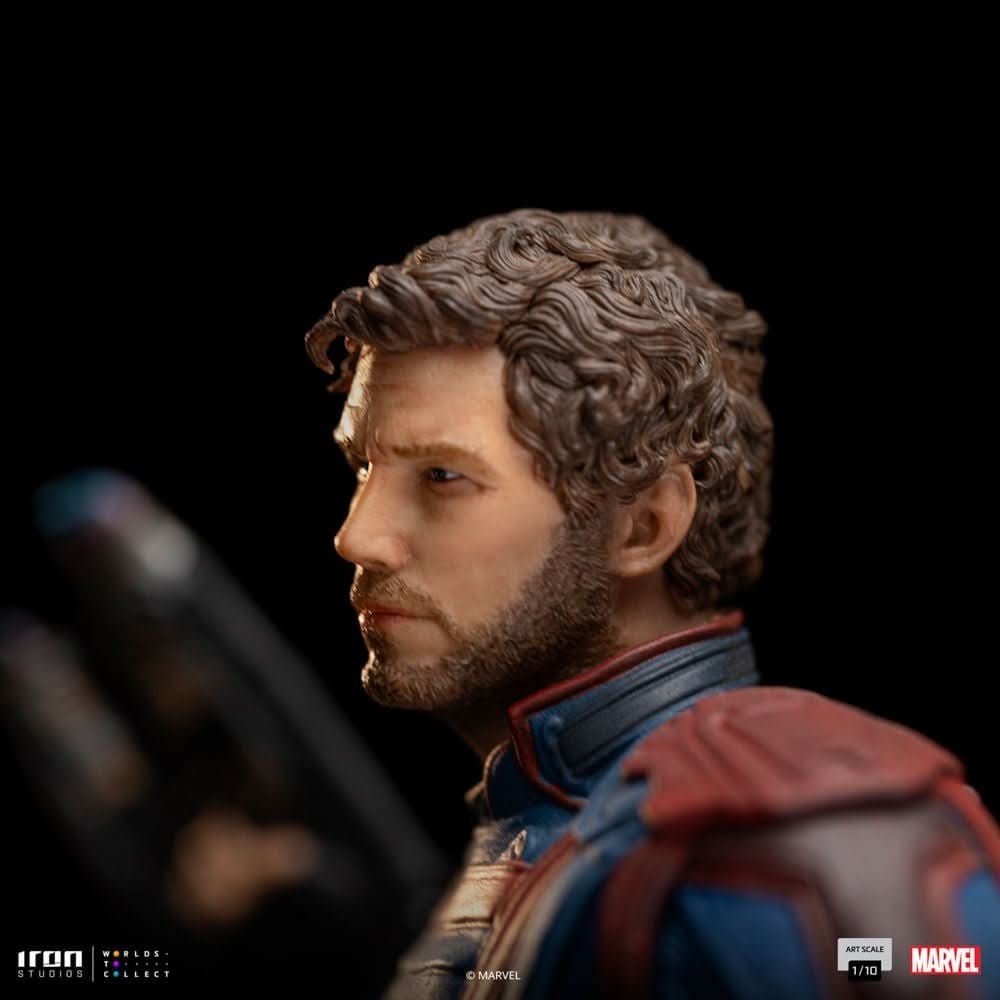 Star Lord - Guardians of the Galaxy 3 - Art Scale 1/10 Statue - Face closeup