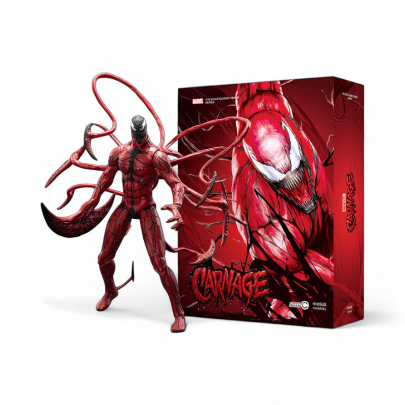 ZD Toys Carnage Action Figure 1/10 Scale - 7 Inch Collectible