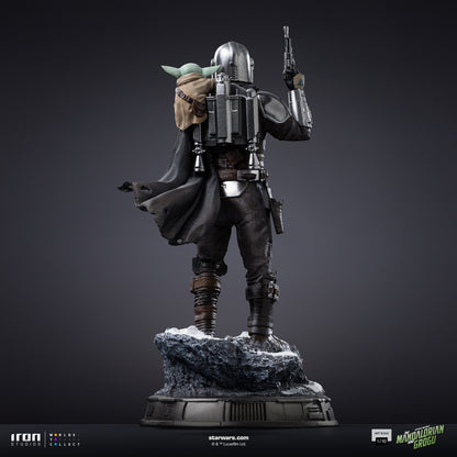 Mandalorian and Grogu Art Scale 1/10 Statue - Iron Studios