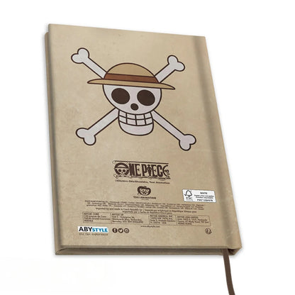 One Piece Luffy Wano Wanted A5 Notebook