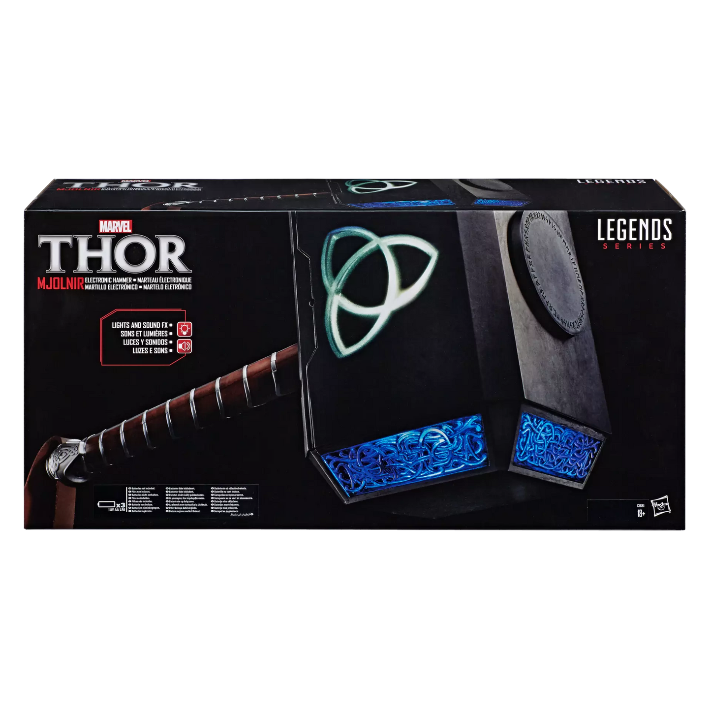 Marvel Legends Series Mjolnir Roleplay Hammer