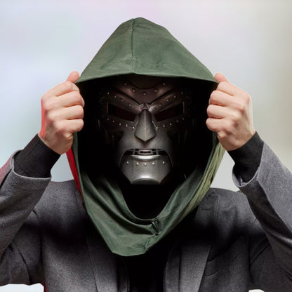 Doctor Doom Helmet - Marvel Legends - Actor Posing