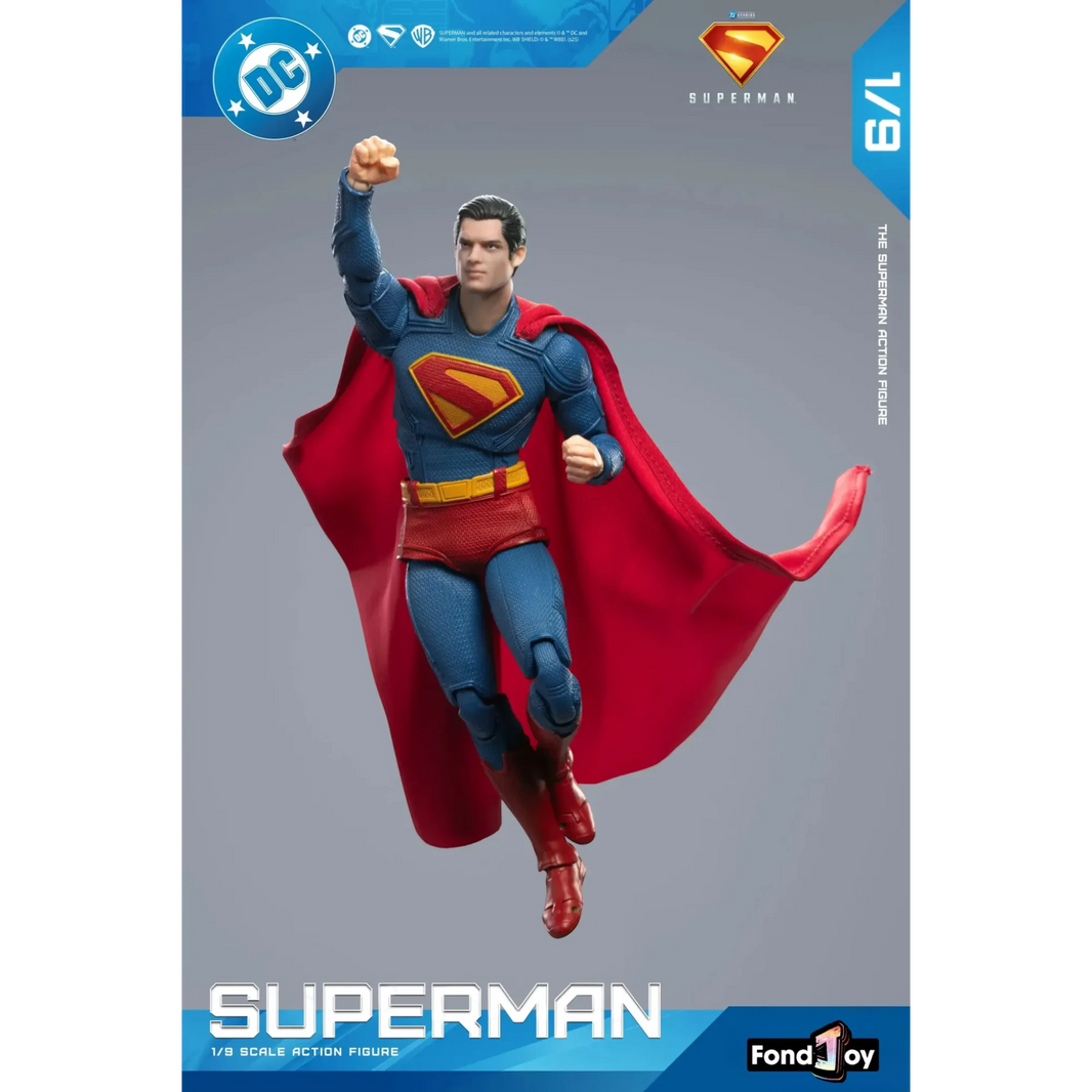 FondJoy Superman 2025 Deluxe Edition With Crypto Action Figure