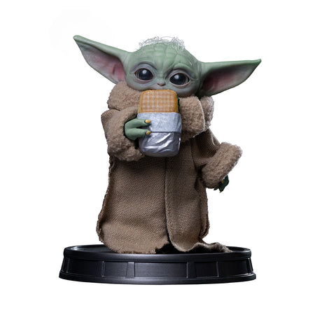 Grogu Food Cart Snack Statue - Iron Studios Mandalorian and Grogu Collection