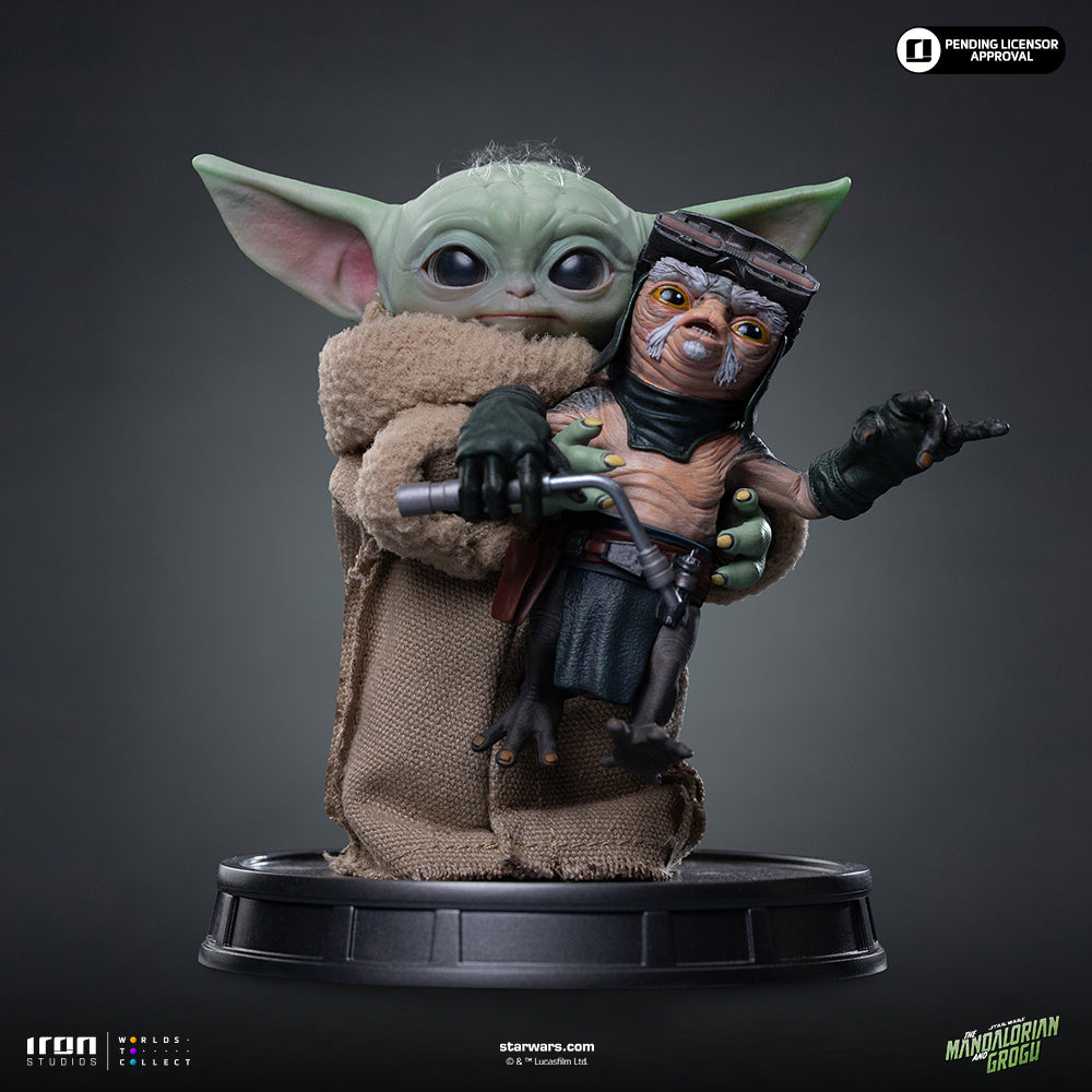 Grogu No Squeezy Statue - Iron Studios Grogu Collection – HeroHaven