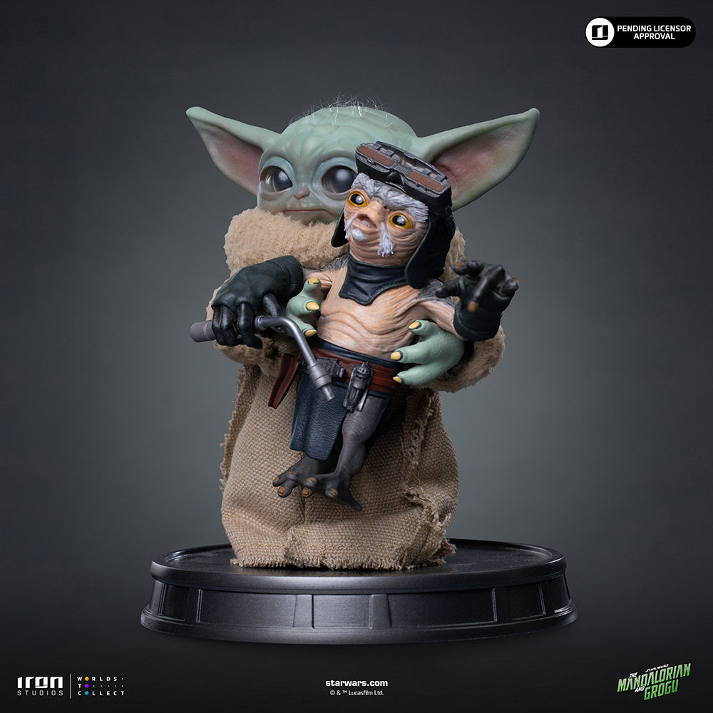 Grogu No Squeezy Statue - Iron Studios Grogu Collection – HeroHaven