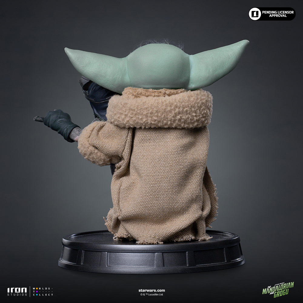 Grogu No Squeezy Statue - Iron Studios Grogu Collection – HeroHaven