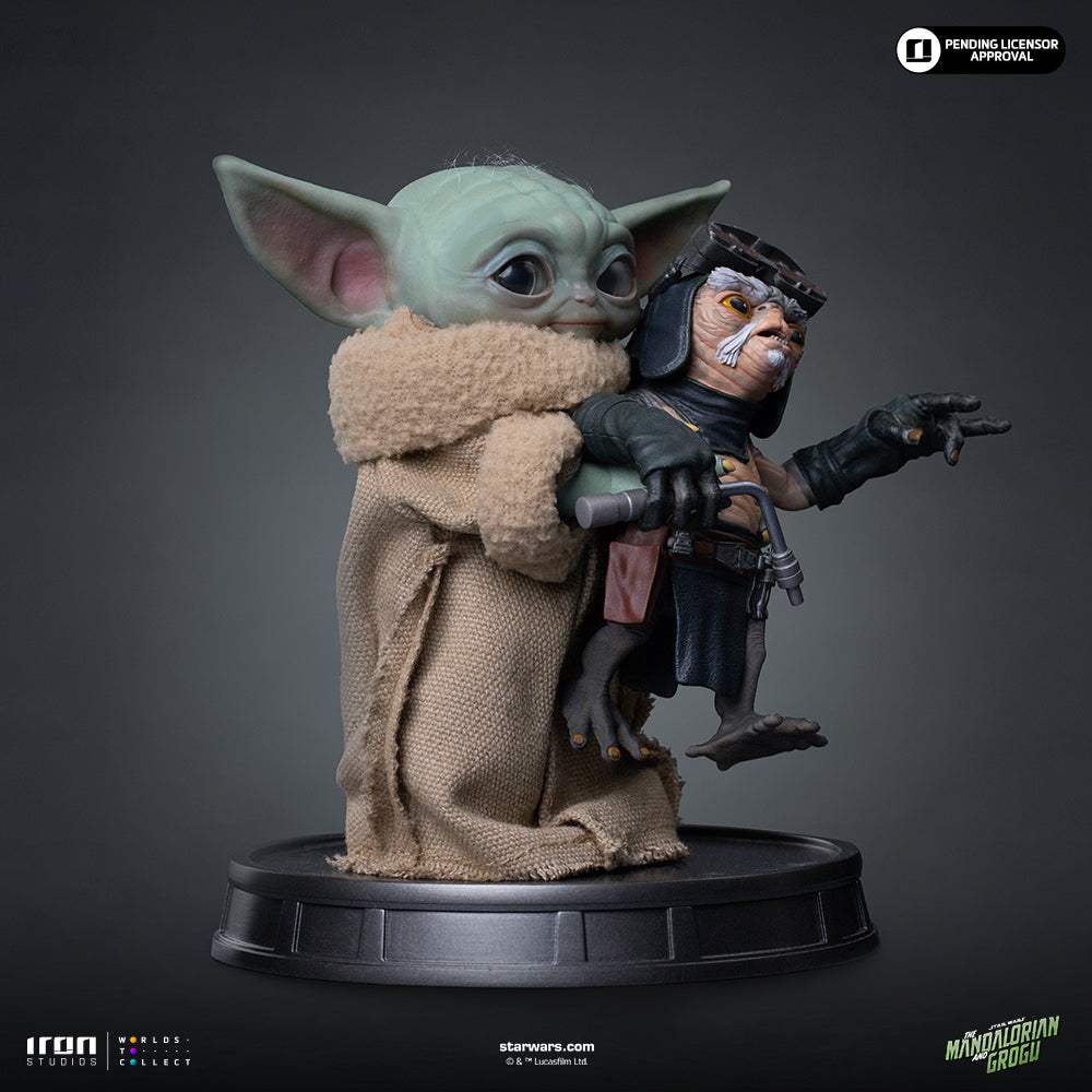 Grogu No Squeezy Statue - Iron Studios Grogu Collection – HeroHaven