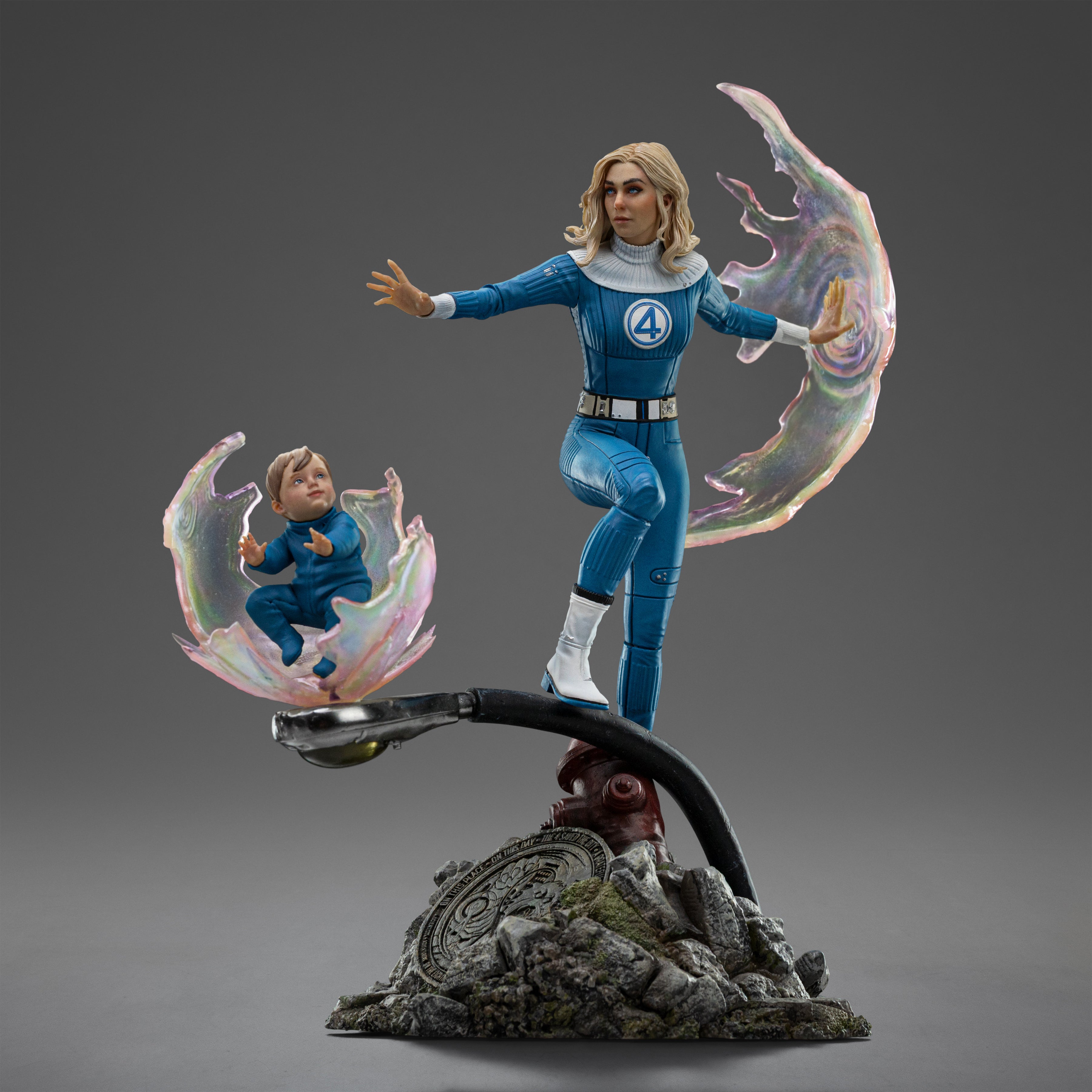 Invisible Woman Art Scale 1-10