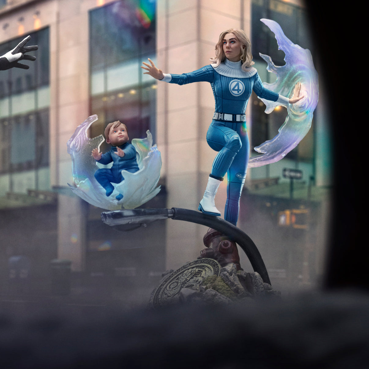 Invisible Woman Art Scale 1-10 Comp