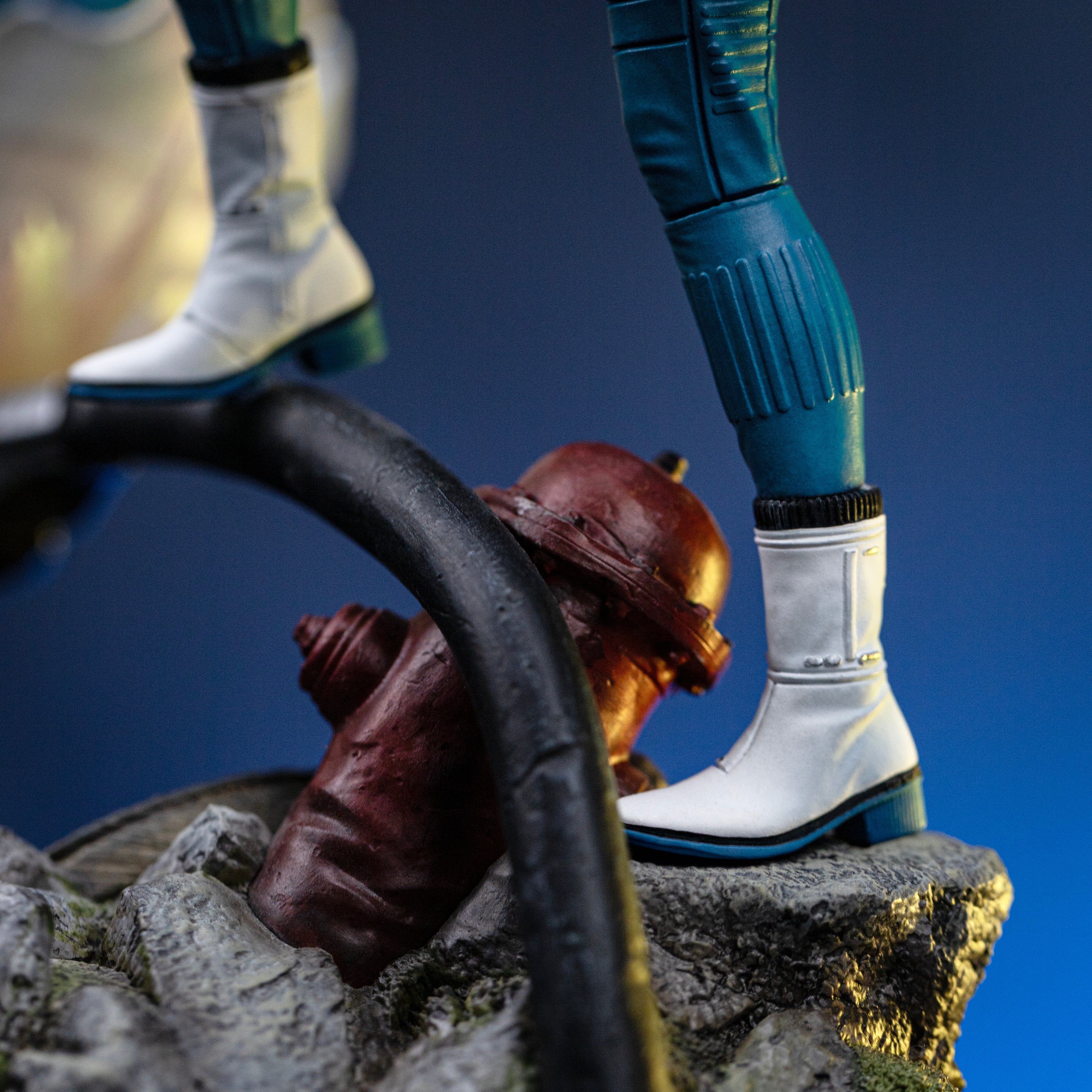 Invisible Woman Art Scale 1-10 Closeup