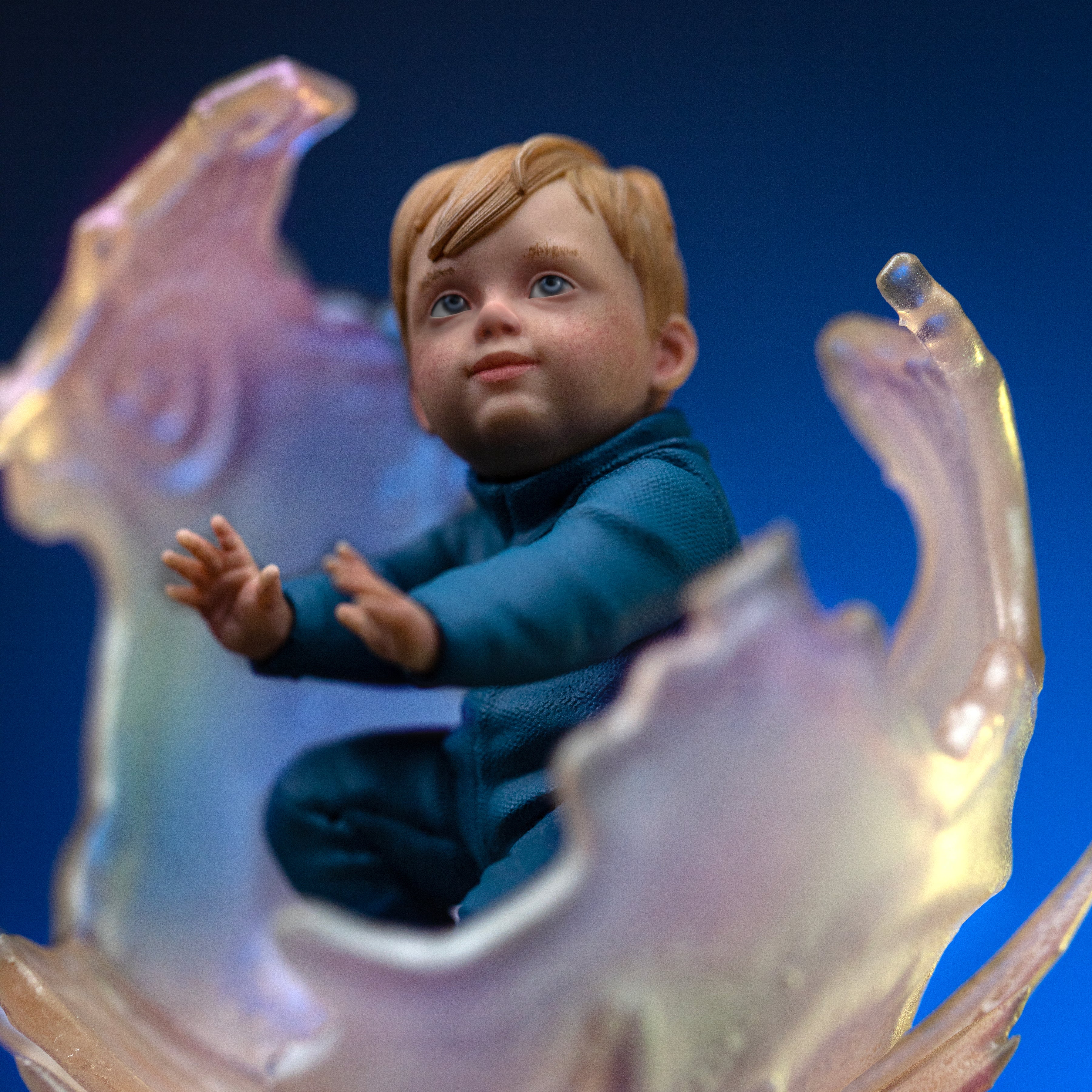 Invisible Woman Art Scale 1-10 Closeup