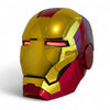 Iron Man Helmet MK5 Gold Jarvis Voice Activation Combat Mode Red Eyes