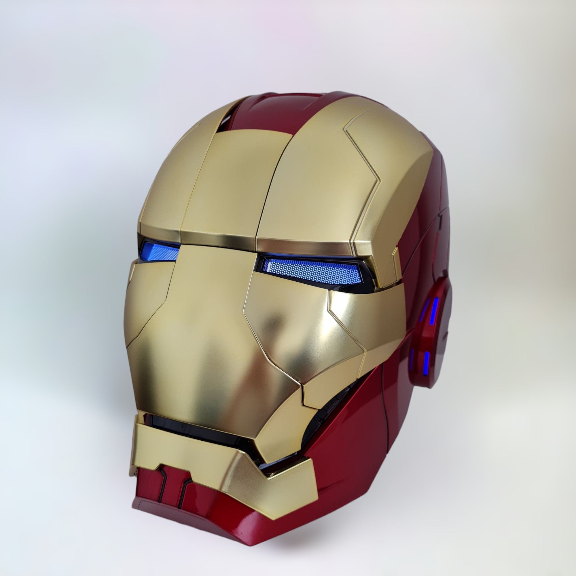 Iron Man MK5 Helmet Gold Edition with Voice Activation – HeroHaven