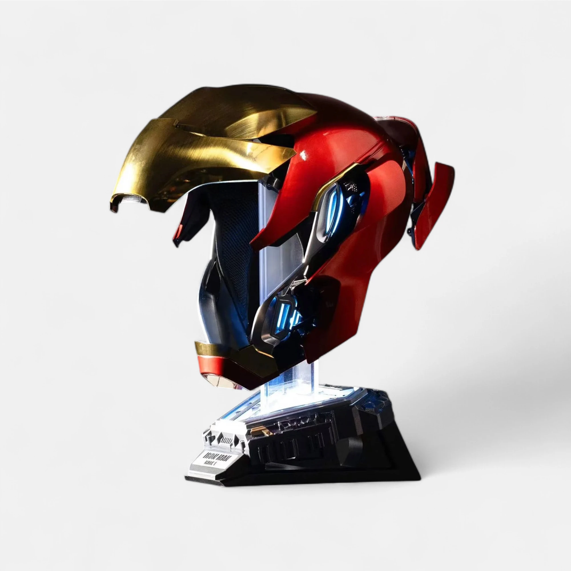 Iron Man MK50 Helmet Stand with Helmet