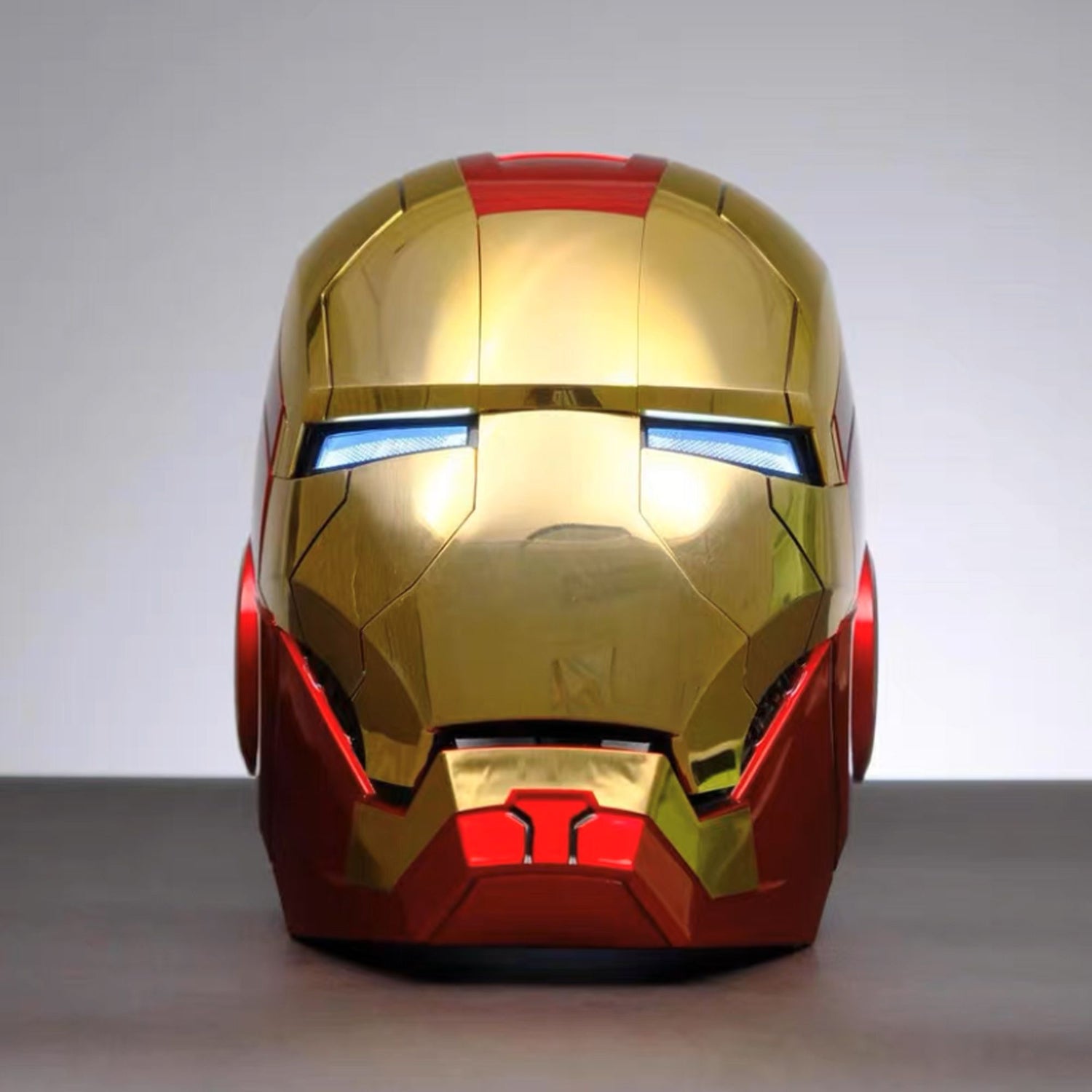 Iron Man MK5 Helmet Gold Voice Control