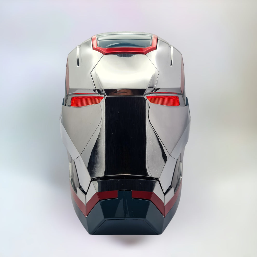 iron man helmet front side MK50 | Motorized Avengers Infinity War Cosplay Replica Step into superhero style with this life Iron Man Mark 50 Helmet