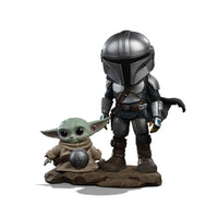 Mandalorian and Grogu Minico - Iron Studios