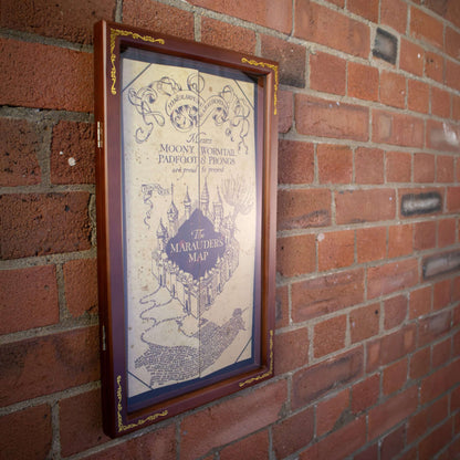 Marauder’s Map Display Case
