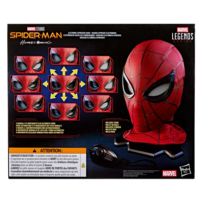Marvel Legends Series Spider-Man Electronic Expressive Mask