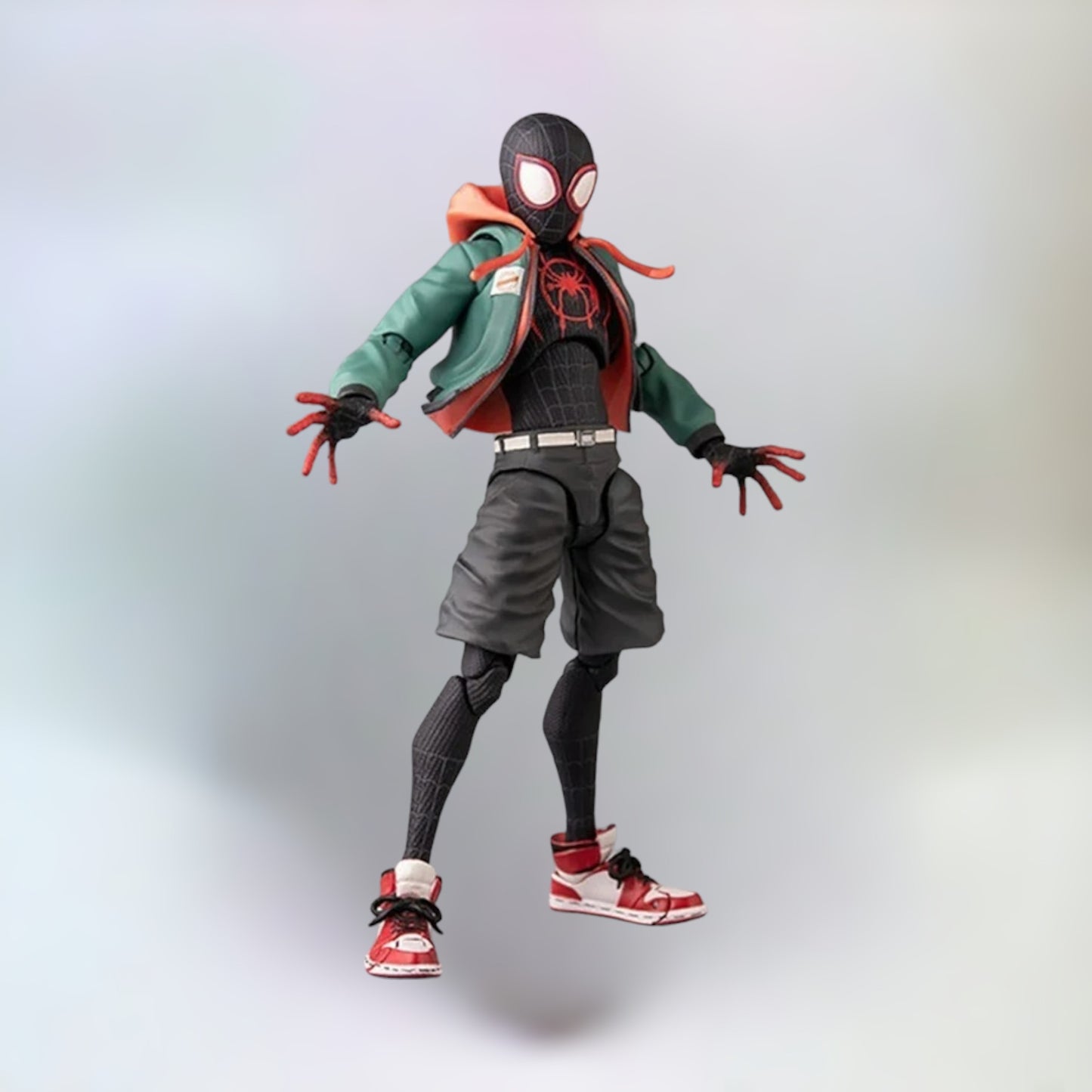 Miles Morales action figure with a plain white background.