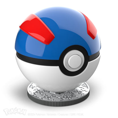 Pokemon Die-Cast Mini Great Ball Replica