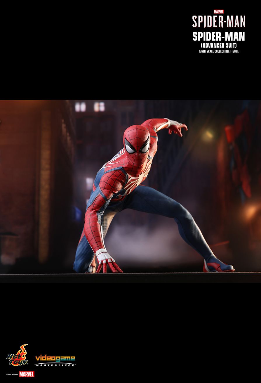 Hot Toys Spider-Man (Advanced Suit Version) 1/6 Scale Action Figure