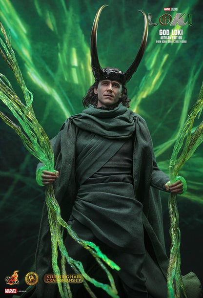 Hot Toys God Loki (Artisan Edition) 1/6 Scale Action Figure