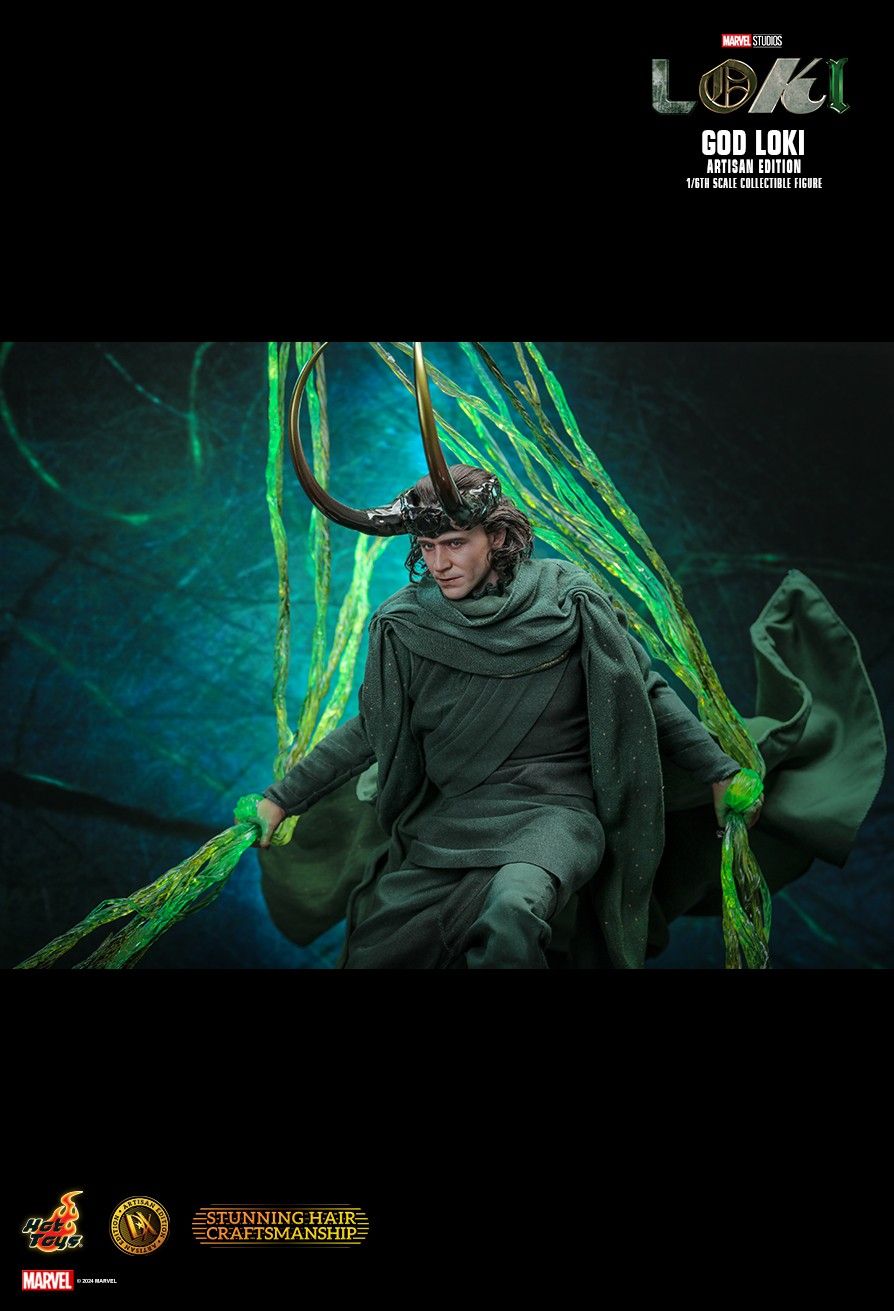 Hot Toys God Loki (Artisan Edition) 1/6 Scale Action Figure