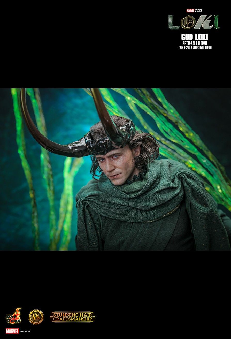 Hot Toys God Loki (Artisan Edition) 1/6 Scale Action Figure
