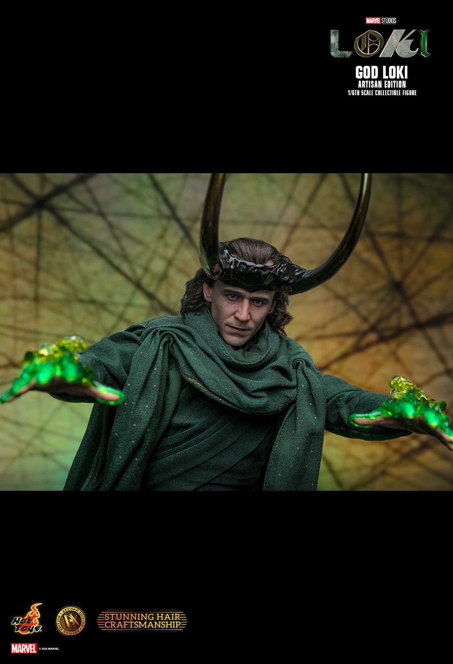 Hot Toys God Loki (Artisan Edition) 1/6 Scale Action Figure