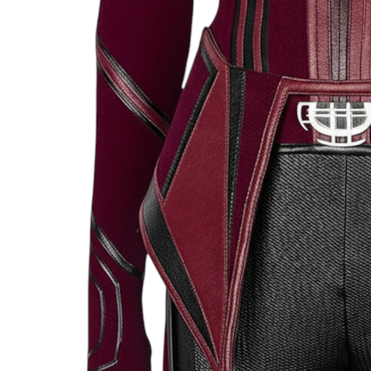 Scarlet Witch costume waist closeup.