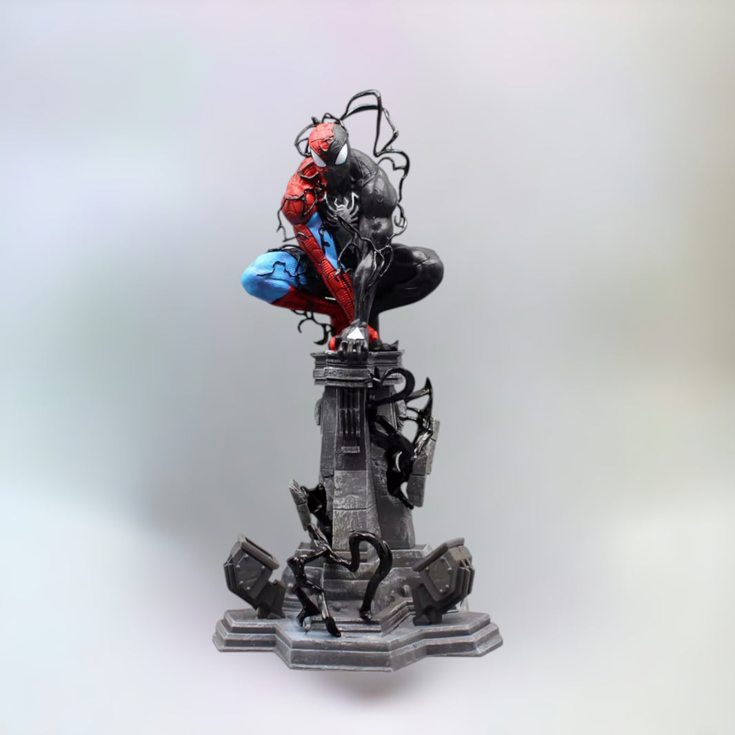 Spiderman Venom Symbiot figure front view