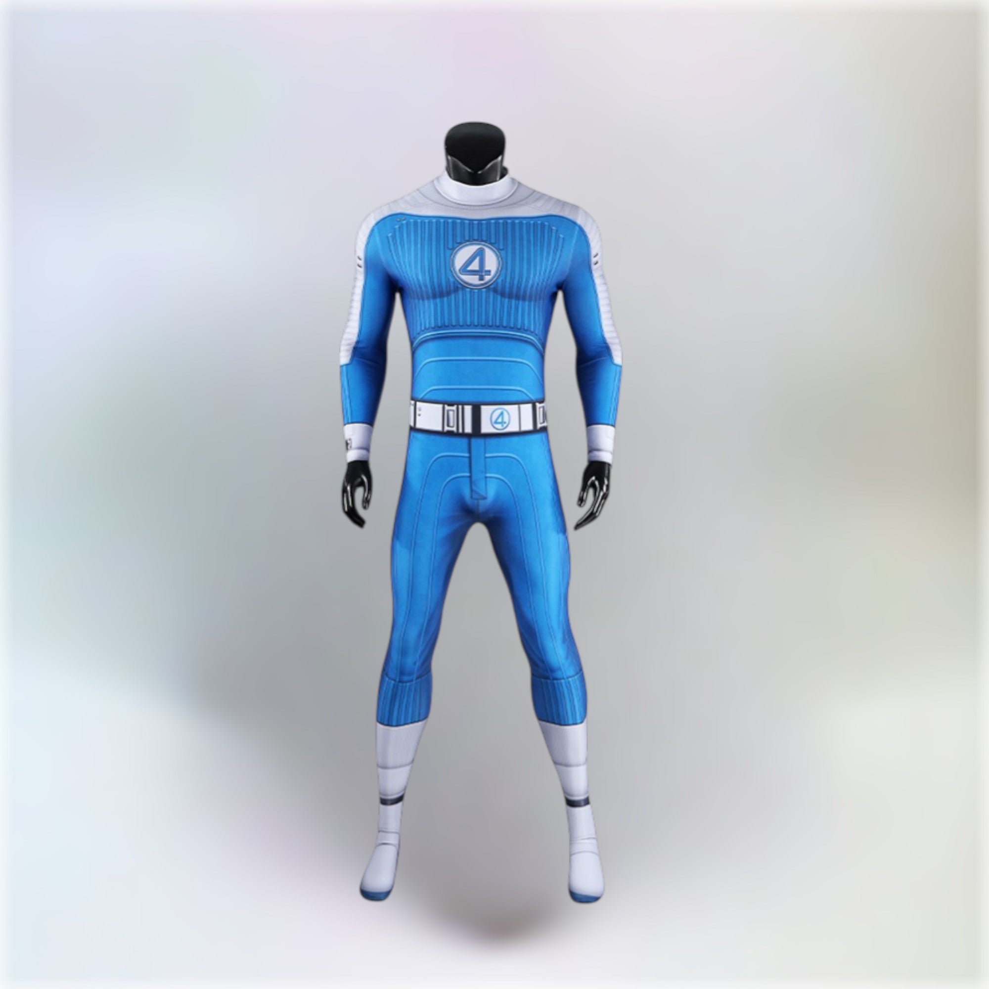 The Thing costume displayed on a mannequin with a light grey background.