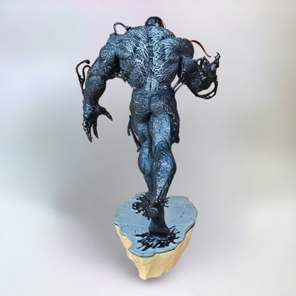 Venom Figure The Last Dance. The back side of a 30cm realistic Venom figure with a plain white background.