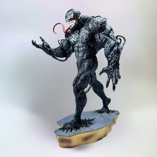 Venom Figure The Last Dance. A 30cm realistic Venom figure with a plain white background.