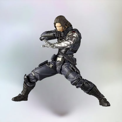 Winter Soldier action figure fighting pose
