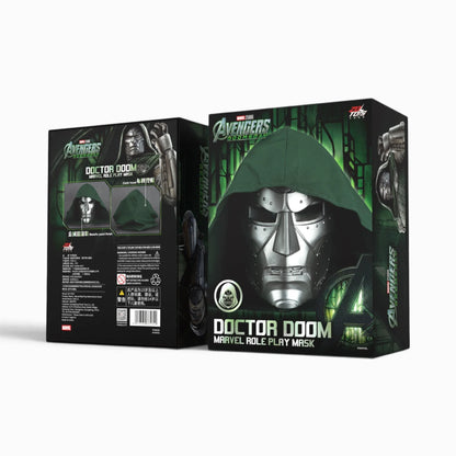 ZD Toys Doctor Doom role play mask box packaging.