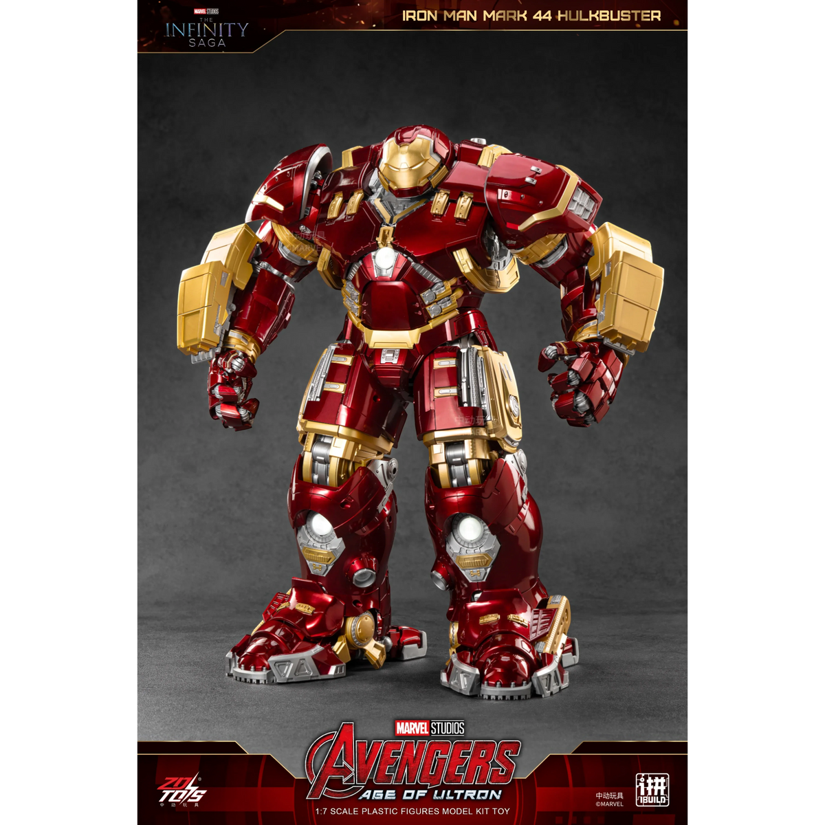 ZD Toys Iron Man Hulkbuster MK44 model kit from Avengers: Age of Ultron.