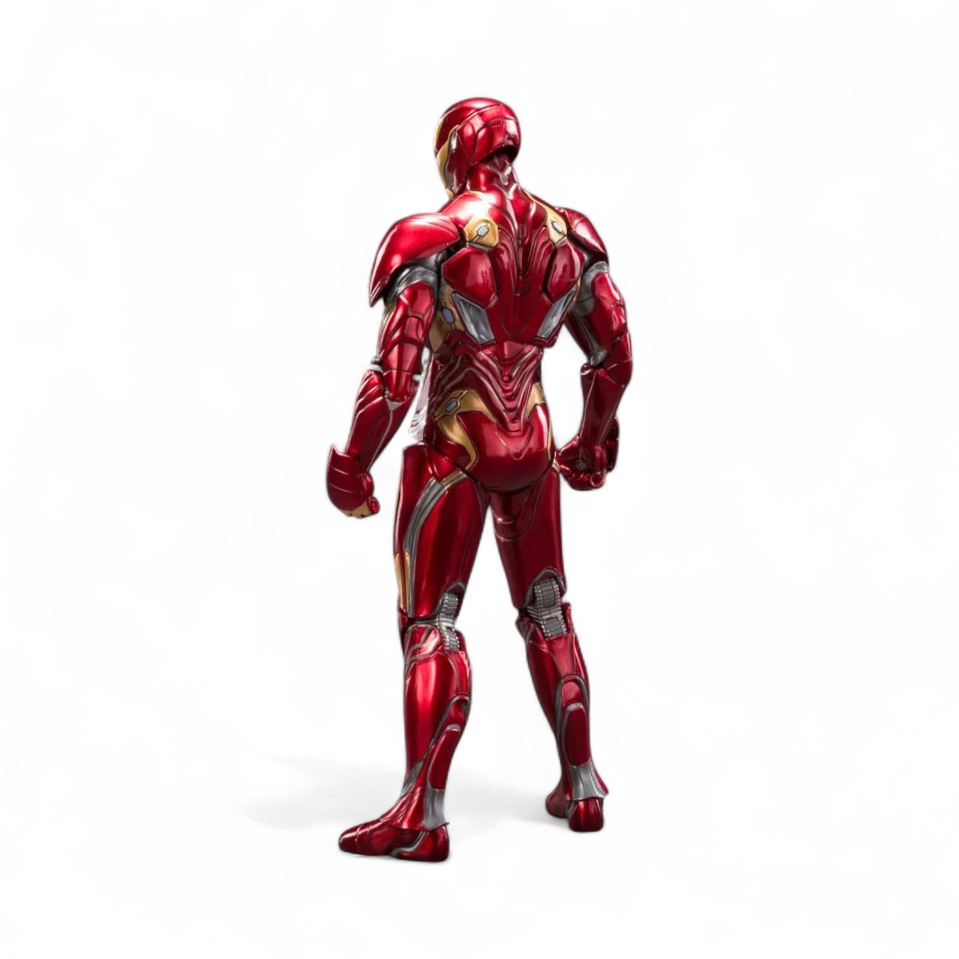ZD Toys Iron Man Mark 50 action figure back side.