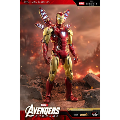 ZD Toys Iron Man Mark 85 LED action figure from Avengers: Endgame.
