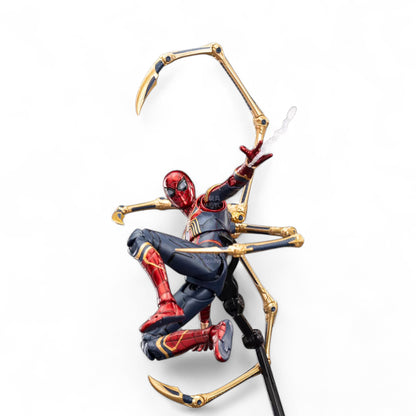 ZD Toys Iron Spider action figure posing.