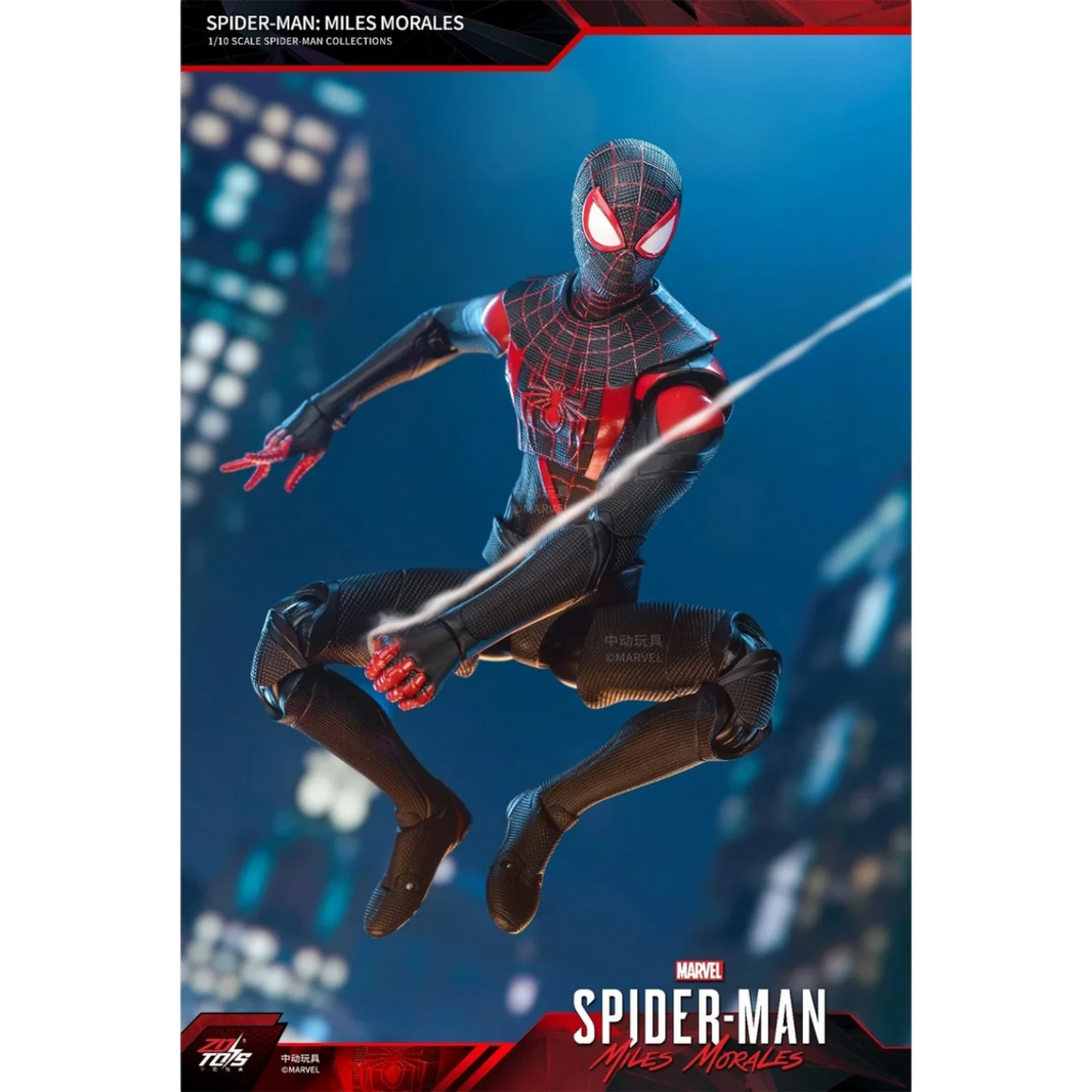 ZD Toys Spiderman Miles Morales Action Figure