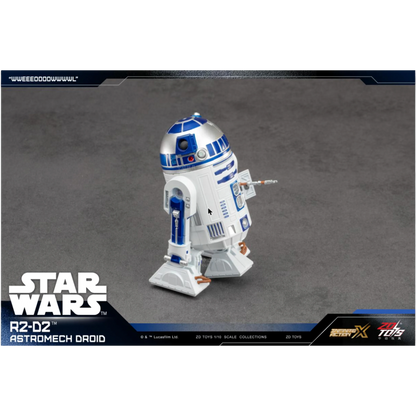 ZD Toys R2-D2 action figure, angled view.
