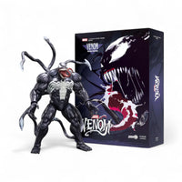 ZD Toys Venom action figure next to it's box.